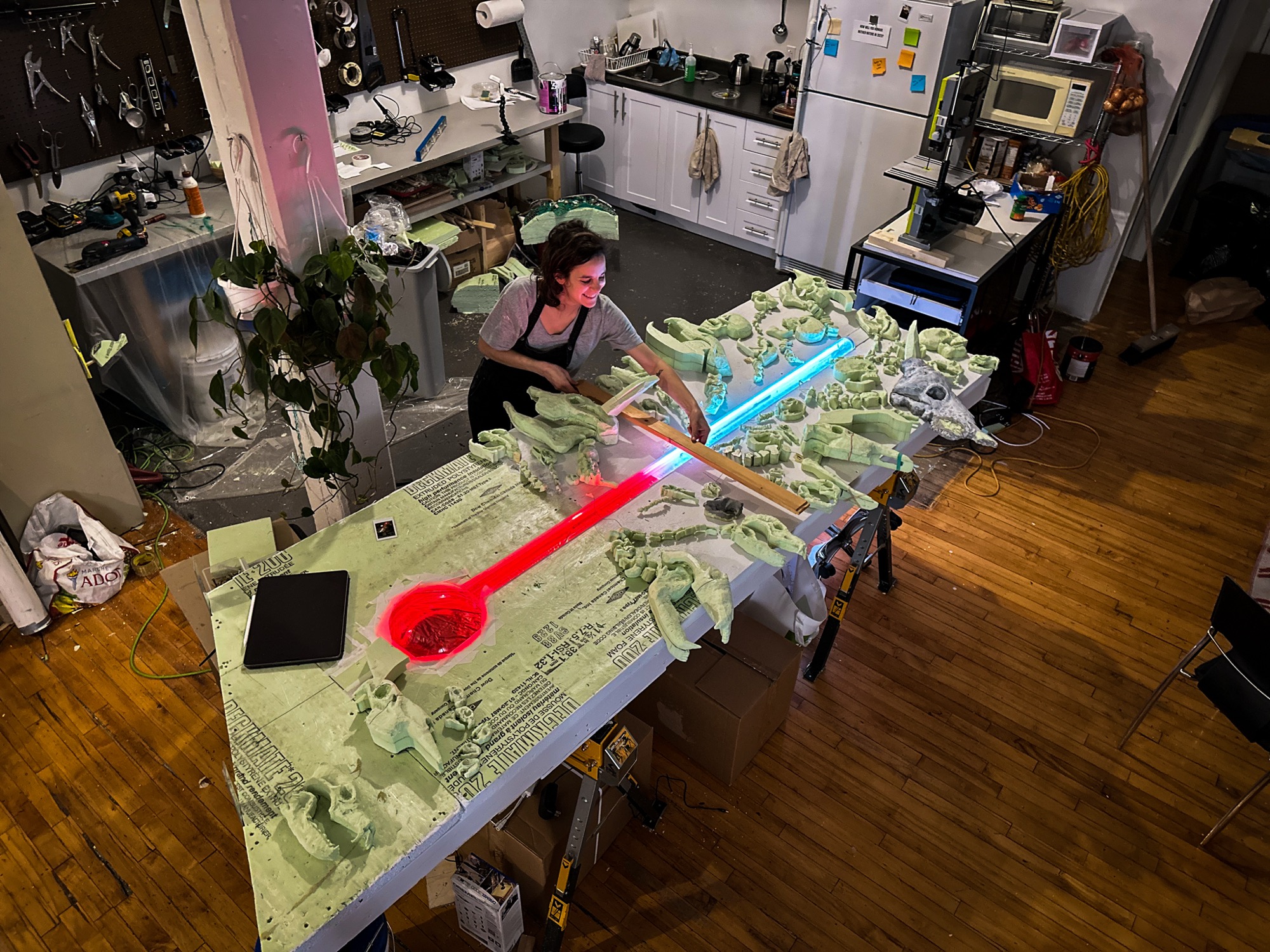 Extinction Thermometer